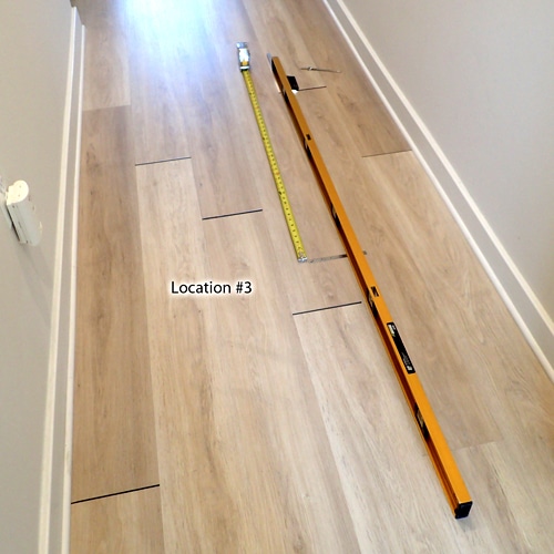 vinyl plank ends separating